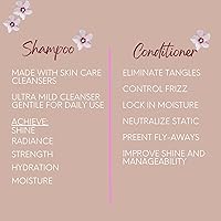 DermOrganic Argan Oil Daily Hydrating Shampoo plus Conditioner, 33.8oz — image 3