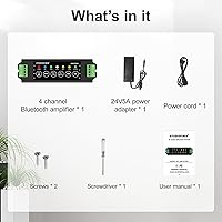 STUDIOFINIX 4-Channel Mini Bluetooth Amplifier 120W — image 7