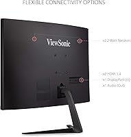 ViewSonic VX3218-PC-MHD 32-Inch Curved 1080p Gaming Monitor — image 7