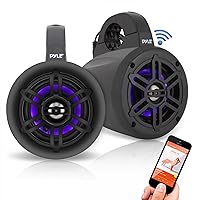 Pyle PLMRLEWB47BB Waterproof Marine Wakeboard Tower Speakers — image 2