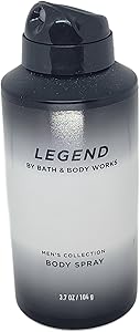 Bath & Body Works Legend for Men Deodorizing Body Spray 3.7oz Review