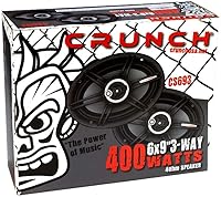 Crunch CS693 Full Range 3-Way Car Speaker 6 x 9-Inch — image 5