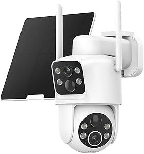 TKENPRO Dual Lens Solar Security Camera Review