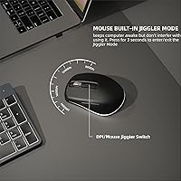 POWZAN RF425 Backlit Wireless Keyboard and Mouse Combo — image 6