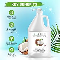 PUROLEO Fractionated Coconut Oil 128 Fl Oz — image 2