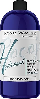 Cocojojo Rose Hydrosol Water Spray Toner 32 oz