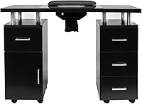 DERMALOGIC Manicure Table Glass Glow Black II — image 1