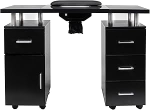 DERMALOGIC Manicure Table Glass Glow Black II Review