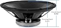 Pyle PPA15 15-Inch Car Midbass Woofer — image 5