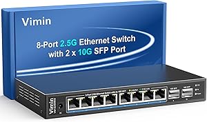 VIMIN 10-Port 2.5G Ethernet Switch Review