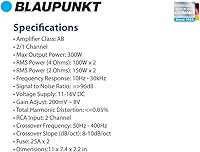 Blaupunkt AMP2002 2000W 2-Channel Car Amplifier — image 2