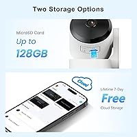 AMOROM 2K Pan-Tilt Indoor Security Camera — image 7