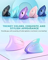 Lekvey Ergonomic Vertical Wireless Mouse — image 2