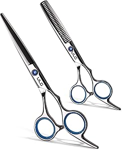 ULG Professional Hair Cutting Scissors Thinning Shears Kit 6.5 inch Review