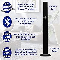 Acoustic Audio AAT1003 Bluetooth 5.1 Home Theater Speaker System — image 2
