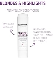 Goldwell Dualsenses Blondes & Highlights Anti-Yellow Conditioner 10.6oz — image 2