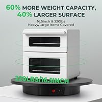 Flyrivergo 16.5-inch Motorized Photography Turntable — image 2