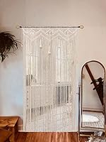 GCOVELIS Boho Macrame Curtain 52″W x 72″L — image 4