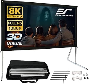 Elite Screens OMS120H2 120-Inch Projector Screen