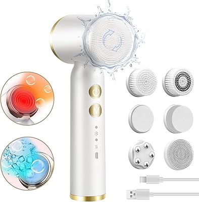 Landmore 8-in-1 Spin Facial Cleansing Brush
