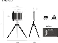 FITUEYES Picasso Corner TV Stand for 32-65 Inch TVs — image 7
