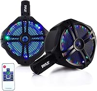 Pyle PLMRWB65LEB Marine Wakeboard Tower Speakers — image 1