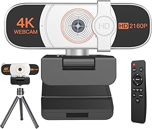 Nolansend 4K Webcam with Auto-Zoom and Remote Control Review