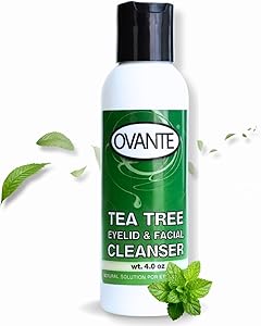 Ovante Tea Tree Oil Eyelid and Facial Cleanser 4oz Review