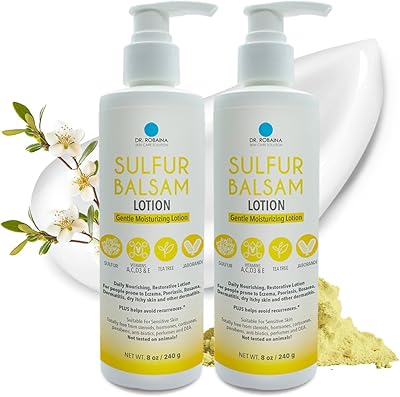 Dr. Robaina Sulfur Balsam Lotion 8 fl oz