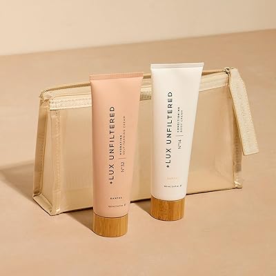 + Lux Unfiltered First Class Glow Travel Kit - N°32 & N°14, 3.4oz
