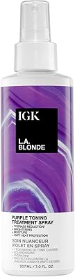 IGK LA Blonde Purple Toning Treatment Spray 7oz