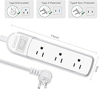 CALIONLTD Outdoor Power Strip Weatherproof with 14.7ft Extension Cord — image 5
