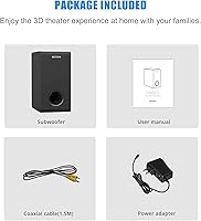 BESTISAN SW65D Powered Subwoofer — image 7