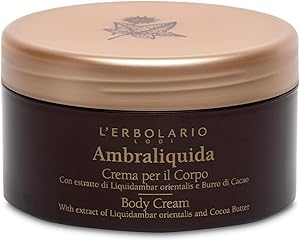 L'Erbolario Ambraliquida Body Cream 8.4 oz
