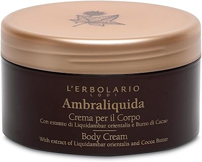 L'Erbolario Ambraliquida Body Cream 8.4 oz