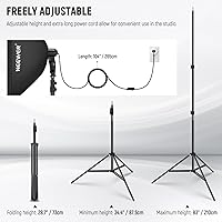 NEEWER 2 Pack 24″x24″ Softbox Lighting Kit NK103 — image 8