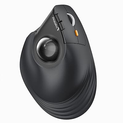 ProtoArc EM05 NL Vertical Wireless Trackball Mouse