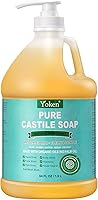 Yoken Organic Castile Soap Liquid (Unscented, 64 oz) — image 1