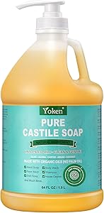 Yoken Organic Castile Soap Liquid (Unscented, 64 oz) Review