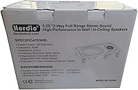 Herdio 5.25-Inch Passive Ceiling Speakers — image 8