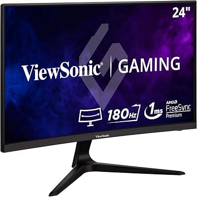 ViewSonic VX2418C 24-inch 1080p Curved Gaming Monitor
