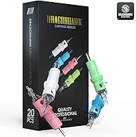Dragonhawk Tattoo Cartridges Needles Kit - 50Pcs Mixed Sizes (#12 Curved Magnum) — image 9