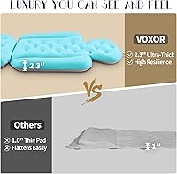 VOXOR Full Body Bath Pillow, Ocean Blue 51″ x 15.7″ — image 5