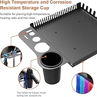 JOSTZHXIN Salon Rolling Tray with Magnetic Bowls — image 3