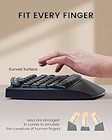 Perixx PERIBOARD-512B Wired Ergonomic Keyboard — image 5