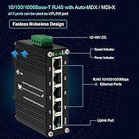 Steloproad Mini Industrial 5-Port Gigabit Ethernet Switch — image 2