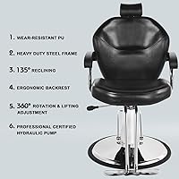 Artist hand Hair Stylist All Purpose Barber Chair — image 6