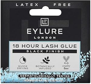 Eylure 18 Hour Lash Glue Latex Free Black