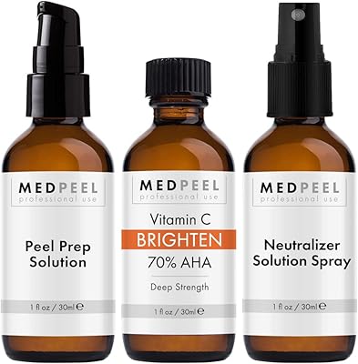 Medpeel 70% AHA & Vitamin C Brightening Essential Peel Kit