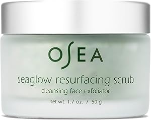 OSEA Seaglow Resurfacing Face Cleanser and Scrub 1.7 oz Review